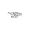 Diamond Vine Ring in Platinum